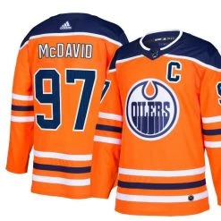 ADIDAS NHL AUTHENTIC OILERS MCDAVID #97 HOME PRO JERSEY Hockey