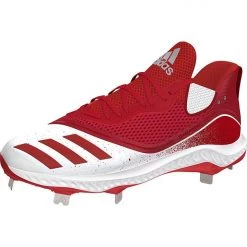 Adidas Icon V Bounce Senior Baseball Cleats-Metal