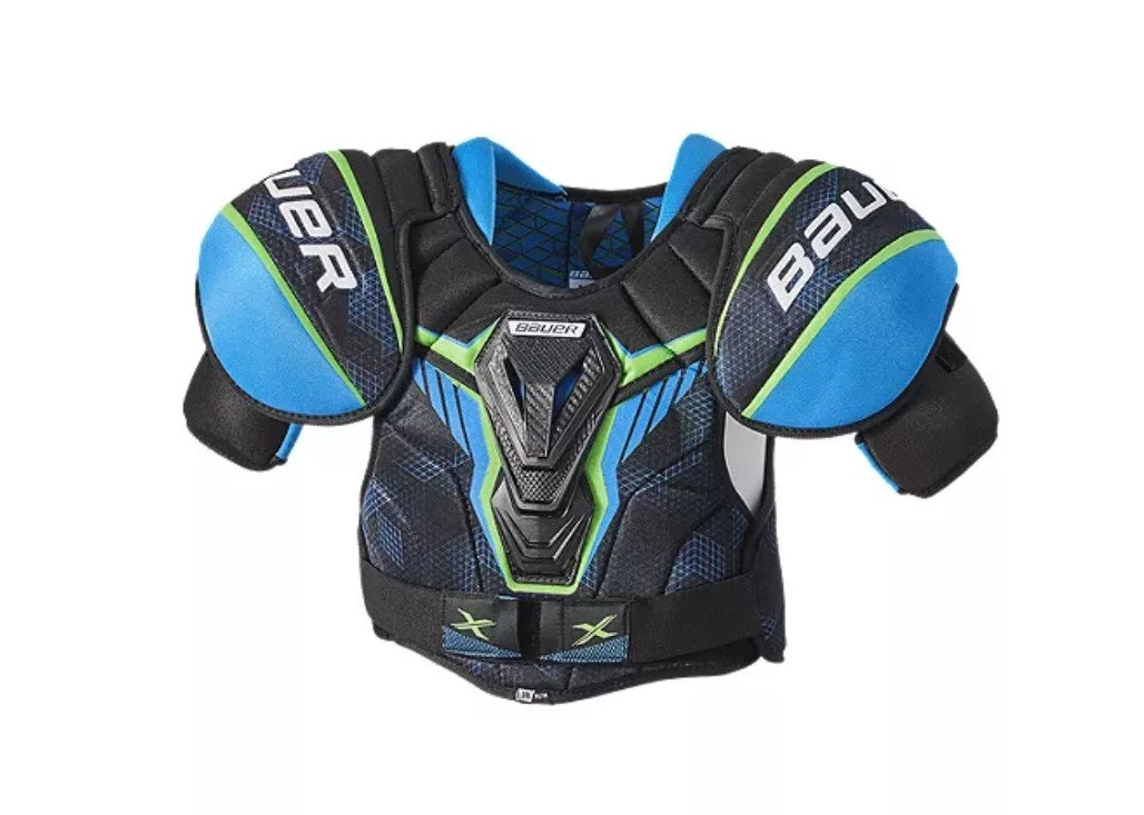 BAUER S21 X JUNIOR HOCKEY SHOULDER PADS 3 BAUER S21 X JUNIOR HOCKEY SHOULDER PADS