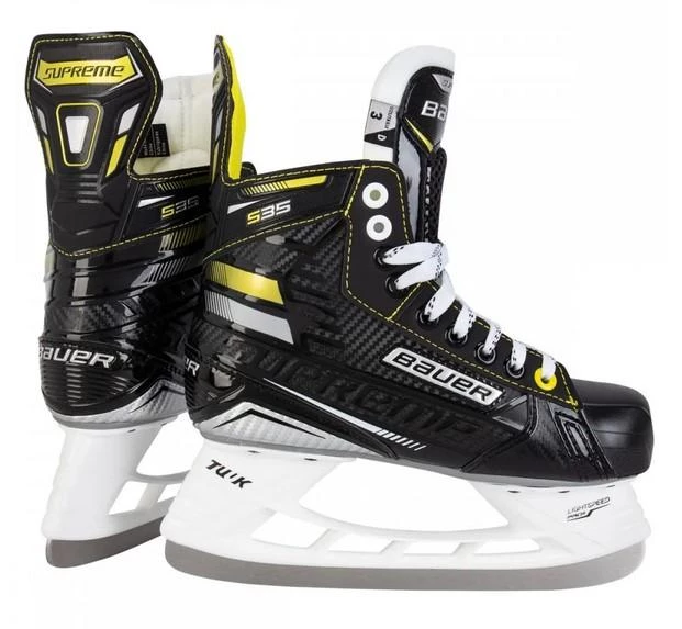 BAUER SUPREME S35 JUNIOR ICE SKATES 3 BAUER SUPREME S35 JUNIOR ICE SKATES