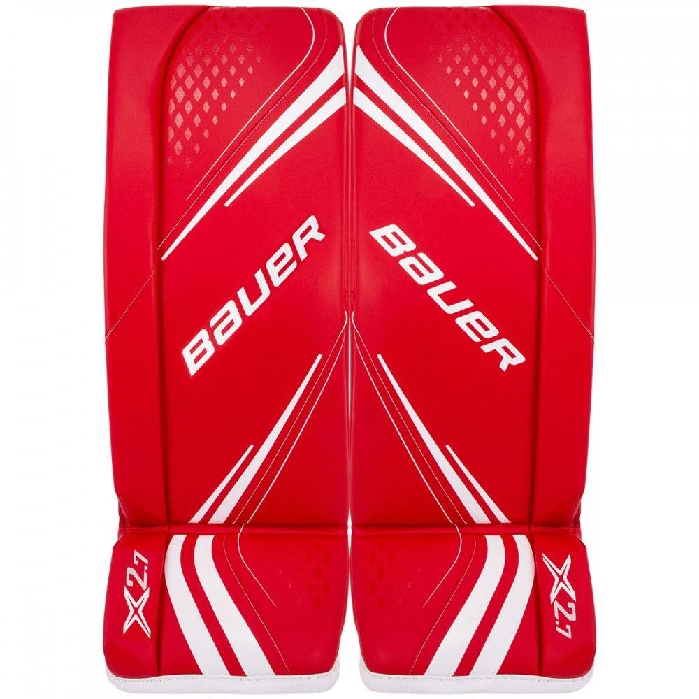 BAUER VAPOR X2.7 S19 SENIOR HOCKEY GOALIE LEG PADS 5 BAUER VAPOR X2.7 S19 SENIOR HOCKEY GOALIE LEG PADS