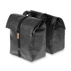 Basil Urban Dry Pannier Double Bag Black Bags, Panniers & Baskets