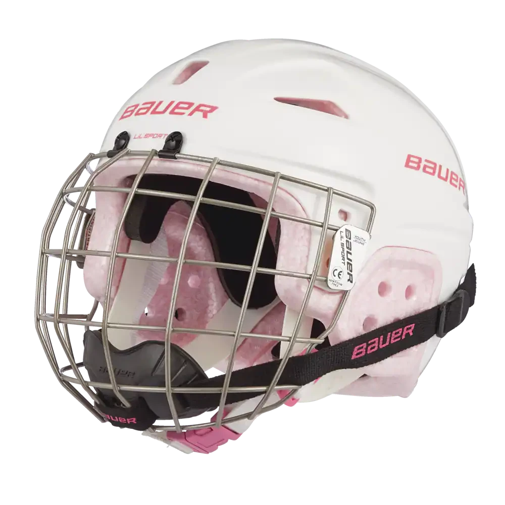 Sports Replay - Sports Excellence Hockey Bauer Lil Sport Youth Helmet Combo - Multi Sport 5 Sports Replay - Sports Excellence Hockey Bauer Lil Sport Youth Helmet Combo - Multi Sport