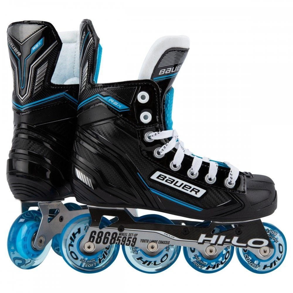 Bauer Rh RSX Junior Inline Roller Hockey Skates 3 Bauer Rh RSX Junior Inline Roller Hockey Skates