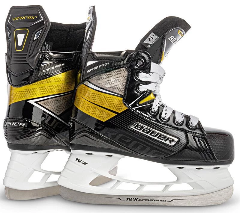 Bauer Supreme Ignite Pro+ Youth Hockey Skates Sec 3 Bauer Supreme Ignite Pro+ Youth Hockey Skates Sec