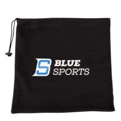 Blue Sports Fleece Helmet Bag Player/Goalie Black