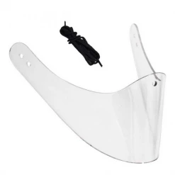 Blue Sports Junior Goalie Lexan Throat Guard Hockey