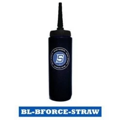 Blue Sports Water Bottle 850ML BLACK STRAW Bicycles