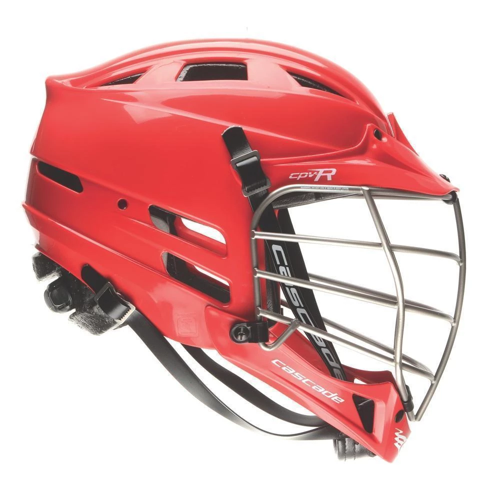 Hockey CASCADE CPV-RS SILVER STEEL LACROSSE HELMET 4 Hockey CASCADE CPV-RS SILVER STEEL LACROSSE HELMET