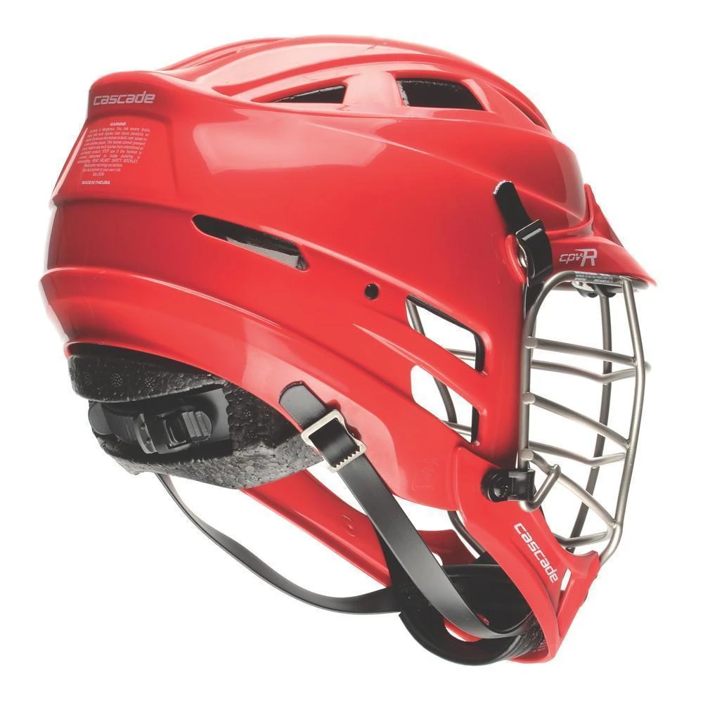 Hockey CASCADE CPV-RS SILVER STEEL LACROSSE HELMET 5 Hockey CASCADE CPV-RS SILVER STEEL LACROSSE HELMET