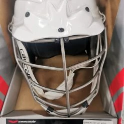 Hockey CASCADE CPV-RS SILVER STEEL LACROSSE HELMET 11 Hockey CASCADE CPV-RS SILVER STEEL LACROSSE HELMET