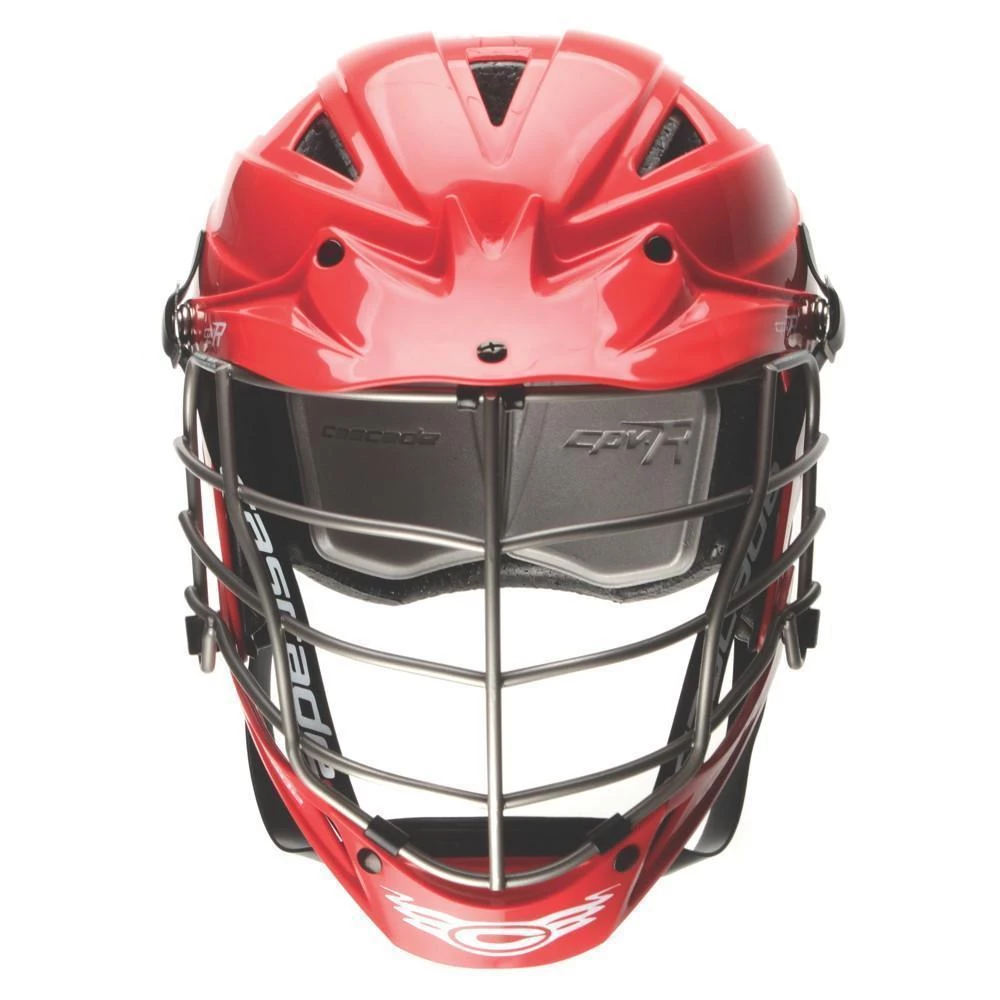 Hockey CASCADE CPV-RS SILVER STEEL LACROSSE HELMET 3 Hockey CASCADE CPV-RS SILVER STEEL LACROSSE HELMET