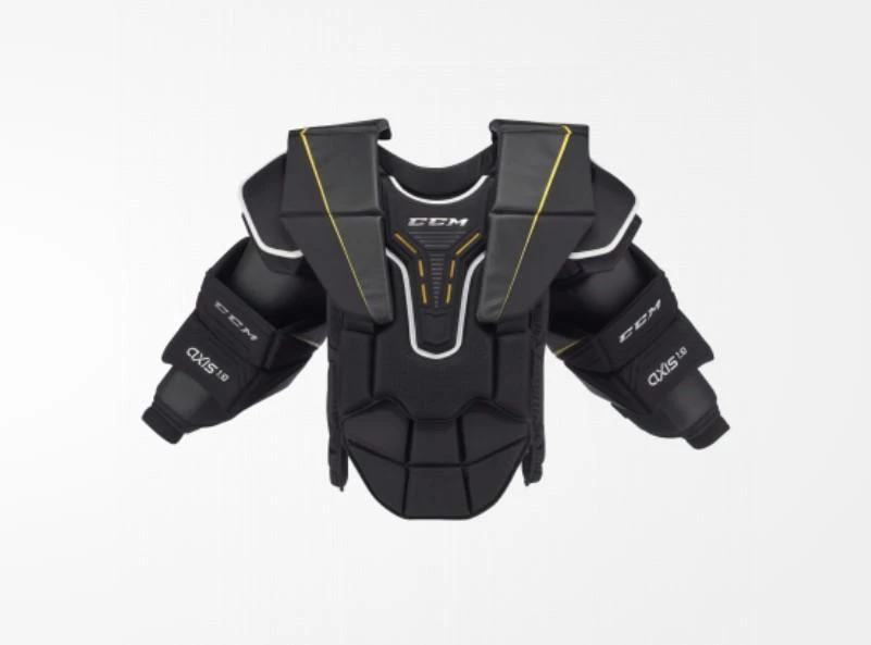 CCM AXIS 1.9 SENIOR GOALIE CHEST PROTECTOR ARM & BODY 3 CCM AXIS 1.9 SENIOR GOALIE CHEST PROTECTOR ARM & BODY