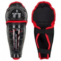 CCM JETSPEED 350 YOUTH HOCKEY SHIN GUARDS