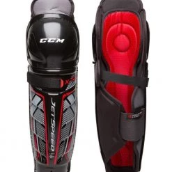 CCM XTRA JETSPEED SENIOR HOCKEY SHIN GUARDS - SEC