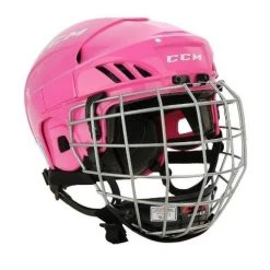 CCM YOUTH FITLITE 3DS COMBO HOCKEY HELMET