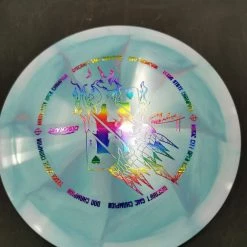 DISCRAFT ESP 21 HAILEY KING TOUR SWIRL VULTURE GOLF DISC Disc Golf