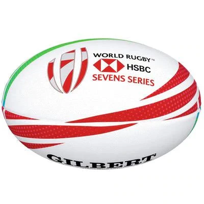 Sports Replay - Sports Excellence Gilbert Hsbc 7'S Series Replica Rugby Ball Size 5 Balls - Inflatables 3 Sports Replay - Sports Excellence Gilbert Hsbc 7'S Series Replica Rugby Ball Size 5 Balls - Inflatables