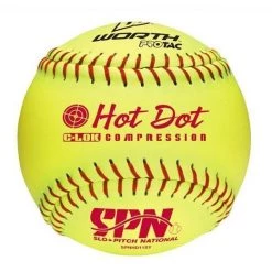 Hdb Original Hawk Official Cor 50 Softball Ball Diamond Sports