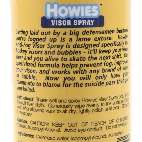 Howies Anti-Fog Spray 4 Oz Accessories Bicycles 4 Howies Anti-Fog Spray 4 Oz Accessories Bicycles