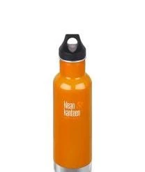 Bicycles KLEAN KANTEEN 20oz CLASSIC VACUUM INSULATED WATER BOTTLE (W/LOOP CAP)