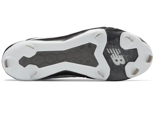 NEW BALANCE MEN'S METAL M3000BK4 SENIOR BASEBALL CLEATS 4 NEW BALANCE MEN'S METAL M3000BK4 SENIOR BASEBALL CLEATS