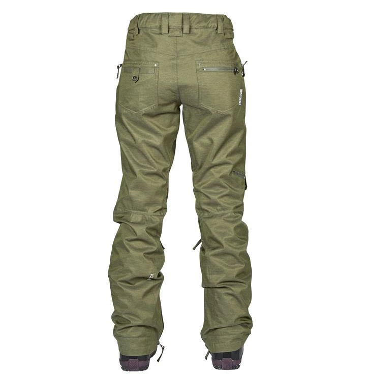 Nikita Womens White Pine Stretch Ski / Snowboard Pants Winter Apparel 4 Nikita Womens White Pine Stretch Ski / Snowboard Pants Winter Apparel