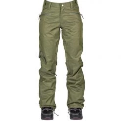 Nikita Womens White Pine Stretch Ski / Snowboard Pants Winter Apparel