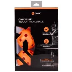 ONIX FUSE INDOOR PICKLEBALL BALLS - 6 PACK