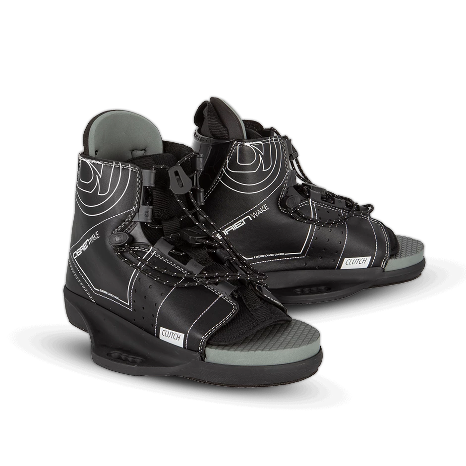 Water Sports Obrien Clutch Wakeboard Bindings Sz 2-5 3 Water Sports Obrien Clutch Wakeboard Bindings Sz 2-5
