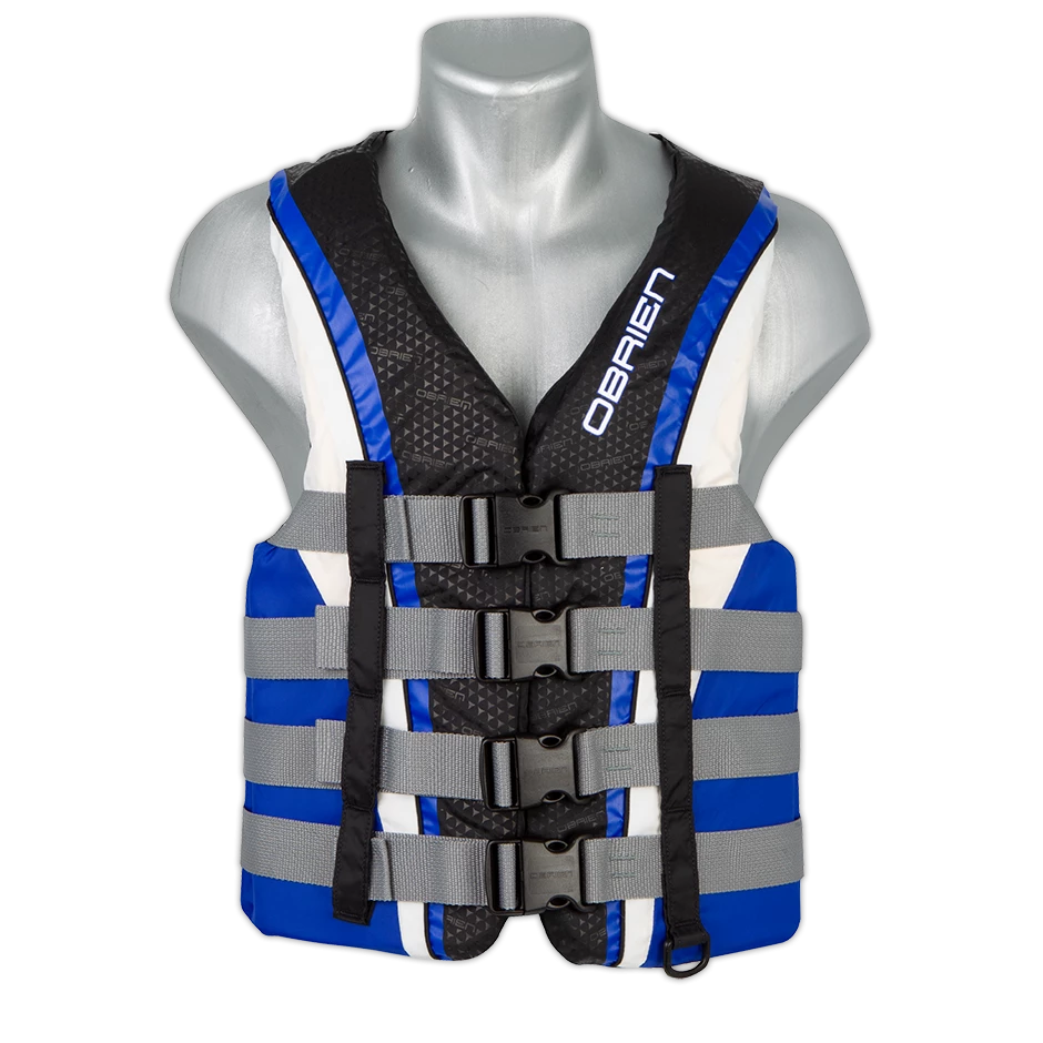 Sports Replay - Sports Excellence Obrien Men's 4 Belt Pro Nylon Vest Life Jacket Water Sports 3 Sports Replay - Sports Excellence Obrien Men's 4 Belt Pro Nylon Vest Life Jacket Water Sports