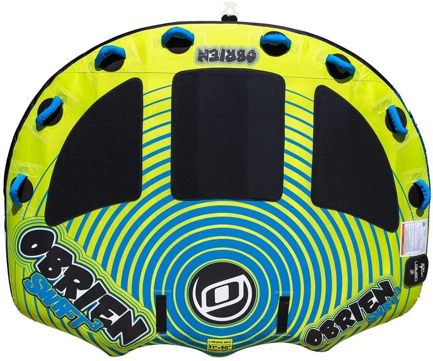 Sports Replay - Sports Excellence Water Sports Obrien Swift 3 Inflatable Tube 3 Person 3 Sports Replay - Sports Excellence Water Sports Obrien Swift 3 Inflatable Tube 3 Person