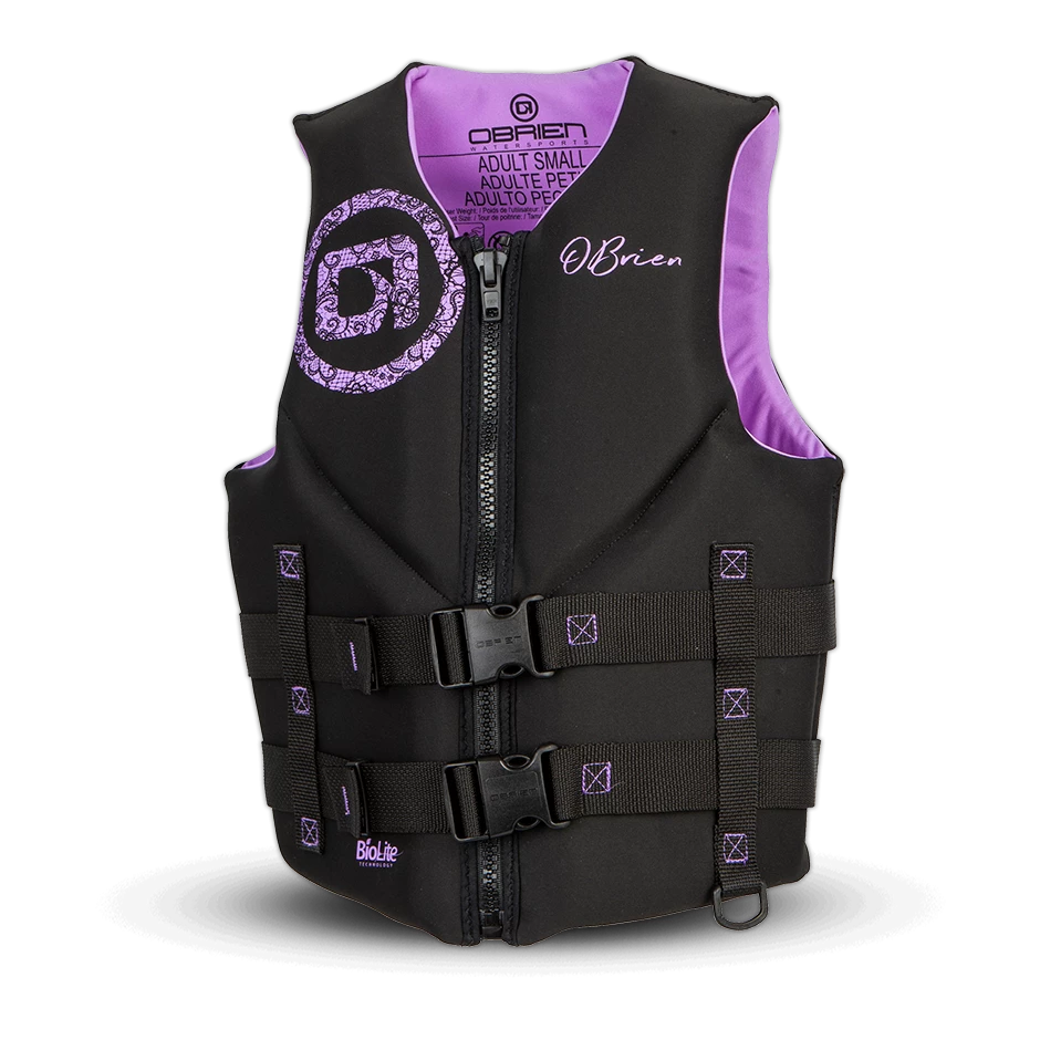 Sports Replay - Sports Excellence Obrien Women's Traditional Neo Vest Life Jacket 3 Sports Replay - Sports Excellence Obrien Women's Traditional Neo Vest Life Jacket