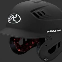 RAWLINGS VELO R16 SERIES MATTE BASEBALL SOFTBALL BATTER'S HELMET