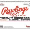 Rawlings Baseball Softball Score Book System 17 Baseball/Softball Baseball & Softball Accessories