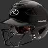 Rawlings COOLFLO BATTER'S Helmet With Face Guard Diamond Sports