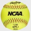 Rawlings Ncaa - 11" Soft Centre Softball - Indoor / Outdoor 11 Inch Yellow