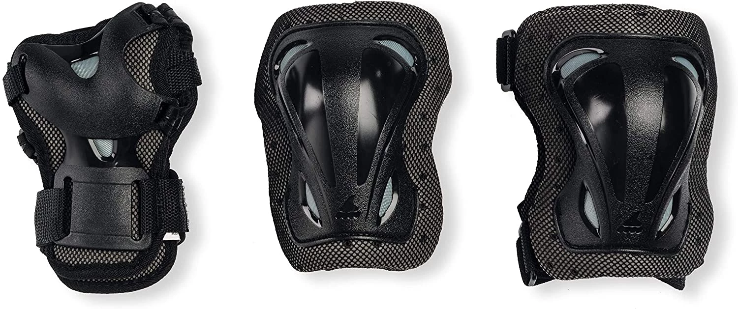 Sports Replay - Sports Excellence Hockey SKATE GEAR JUNIOR 3 PACK KNEE, WRIST & ELBOW PADS 3 Sports Replay - Sports Excellence Hockey SKATE GEAR JUNIOR 3 PACK KNEE, WRIST & ELBOW PADS