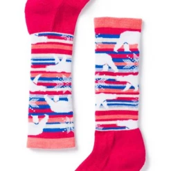 Baseball & Softball Apparel SMARTWOOL KID'S WINTER SPORT POLAR BEAR SOCKS