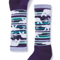 Baseball & Softball Apparel SMARTWOOL KID'S WINTER SPORT POLAR BEAR SOCKS