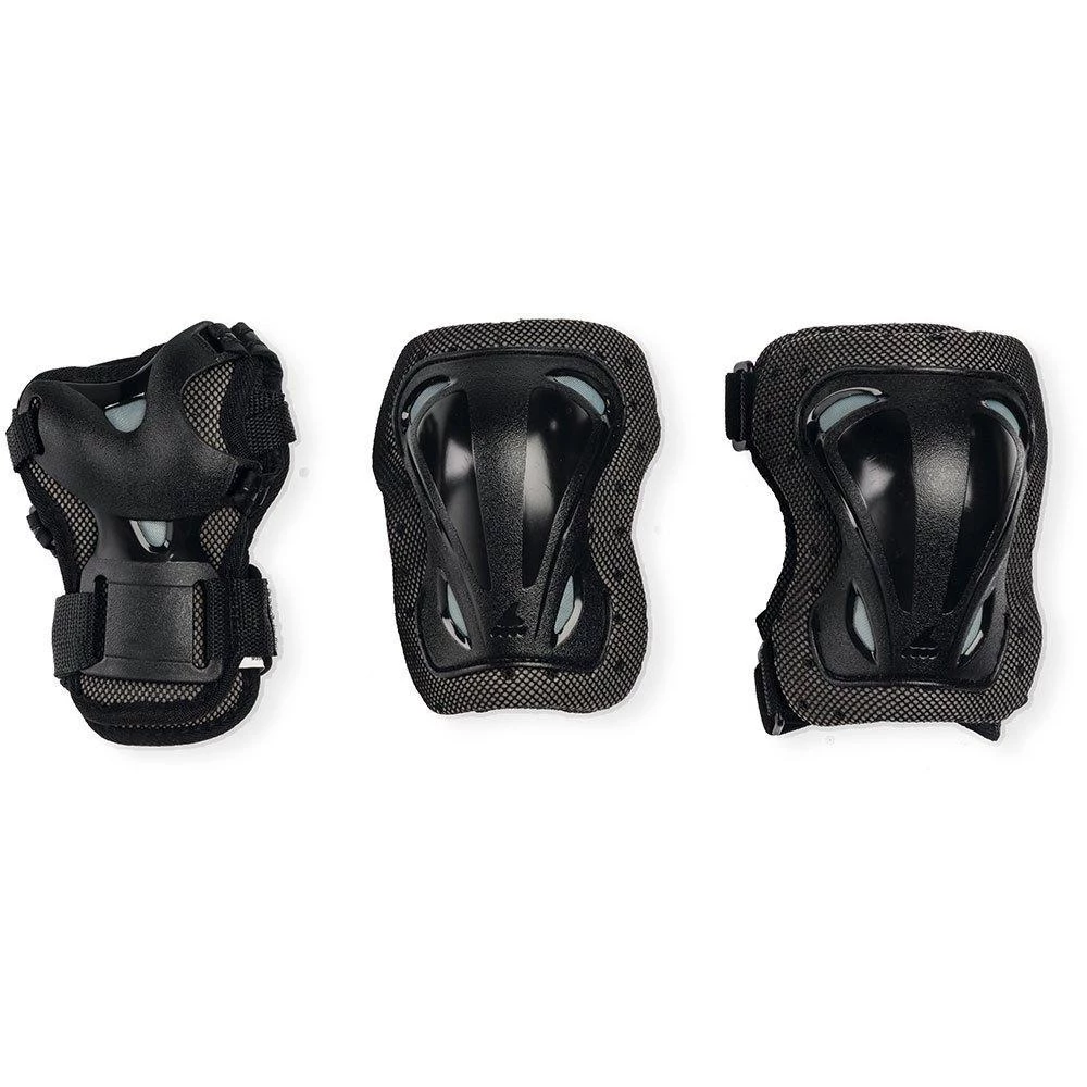 Skate Gear Junior 3 Pack Knee, Wrist & Elbow Pads Hockey 4 Skate Gear Junior 3 Pack Knee, Wrist & Elbow Pads Hockey