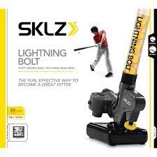Sklz Lightning Bolt Pro Soft Micro Ball Pitching Machine Baseball & Softball Accessories