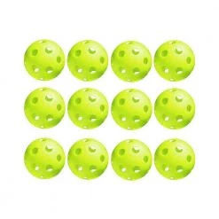 TOP SPIN PICKLE BALL 12 PACK INDOOR BALLS
