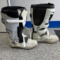 Sports Replay - Sports Excellence Thor Motox Boots Sz 12 Wht/Blk