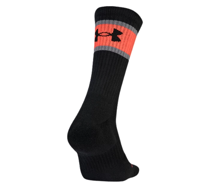UNDER ARMOUR PHENOM TRAINING CREW SOCKS 6 UNDER ARMOUR PHENOM TRAINING CREW SOCKS