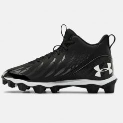 UNDER ARMOUR SPOTLIGHT FRANCHISE RM MID JUNIOR FOOTBALL CLEATS Accessories Bicycles