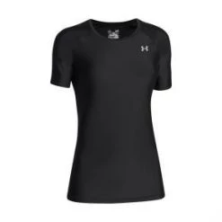 UNDER ARMOUR WOMEN'S HEATGEAR® ARMOUR SHORT SLEEVE T-SHIRT