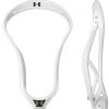 Under Armour Command X Lacrosse Head - Strung White Hard Mesh