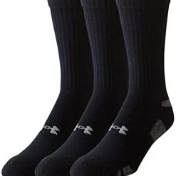 Under Armour Youth Phenom 3.0 Heat Gear Crew Socks (3 Pack) Accessories Bicycles