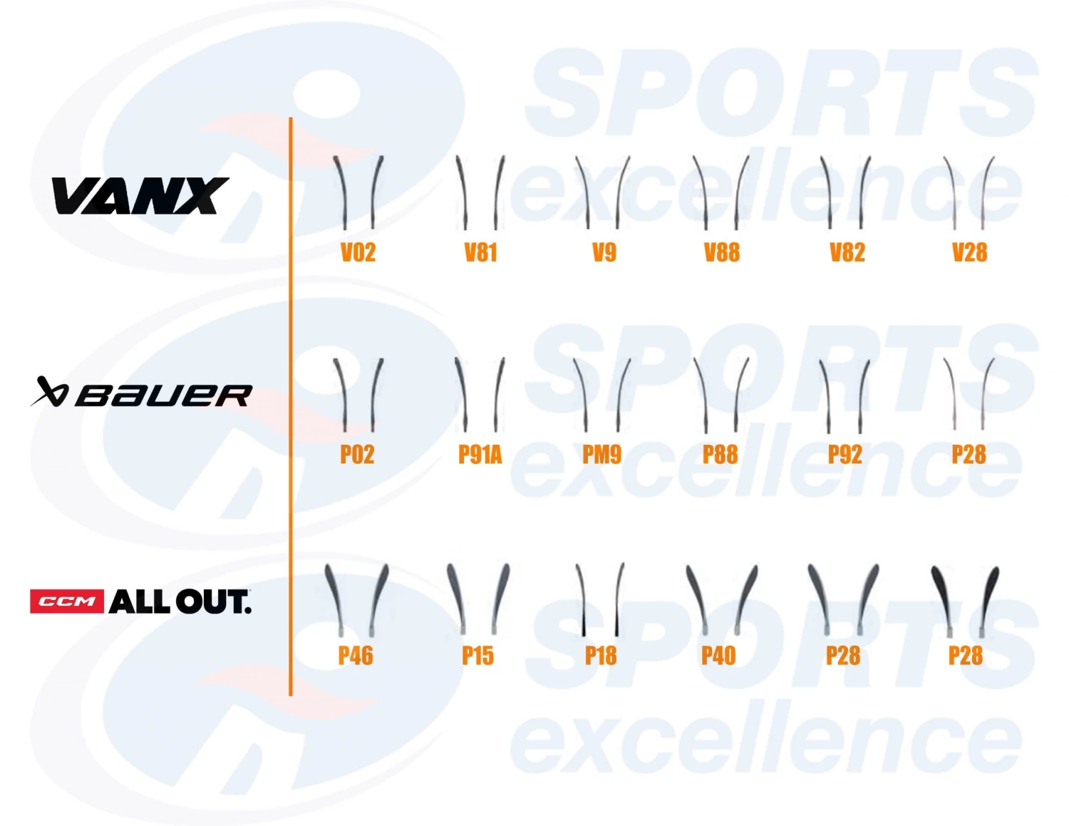 Vanx L1 One Piece Intermediate Hockey Stick 5 Vanx L1 One Piece Intermediate Hockey Stick